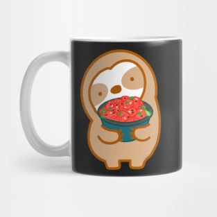 Cute Hawaiian Poke Sloth Mug